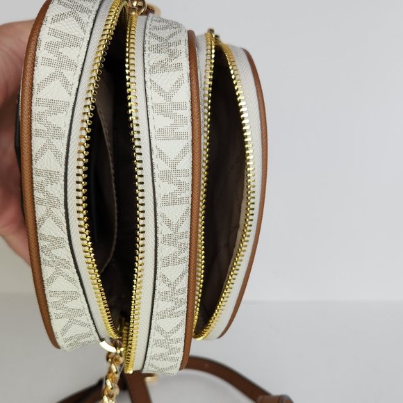 Michael Kors Jet Set Travel Chain Crossbody - Vanilla - NWT - Picture 9 of 9